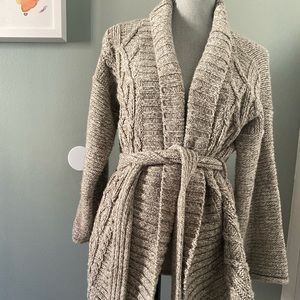 Zara knit sweater cardigan duster